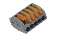 Rýchlospojka 5x 0,08-4mm2 WAGO 222-415 40ks Rýchlospojka 5x 0,08-4mm2 WAGO 222-415 40ks