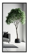 ZRKADLO V HLINÍKOVOM RÁME, ČIERNA 120x60 CM LOFT ZRKADLO V HLINÍKOVOM RÁME, ČIERNA 120x60 CM LOFT