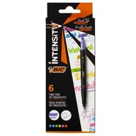 BIC Intensity Dual Tip Highlighter 6 ks BIC Intensity Dual Tip Highlighter 6 ks