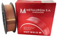 Metalurgický drôt 0,6mm 5kg G3Si1 zvárací drôt Metalurgický drôt 0,6mm 5kg G3Si1 zvárací drôt