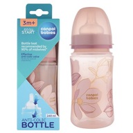 CANPOL EASYSTART ANTIKOLICKÁ FĽAŠA, STREDNÝ TICHÝ, 3m+ 240ml CANPOL EASYSTART ANTIKOLICKÁ FĽAŠA, STREDNÝ TICHÝ, 3m+ 240ml
