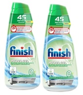 Finish All-in-1 MAX Gél do umývačky riadu 900ml Zero 0% x2 Finish All-in-1 MAX Gél do umývačky riadu 900ml Zero 0% x2
