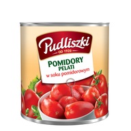 PUDLISZKI CELÉ paradajky/PELATI ŠŤAVA 2,55K .. PUDLISZKI CELÉ paradajky/PELATI ŠŤAVA 2,55K ..