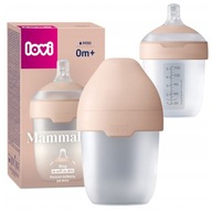 Fľaša na kŕmenie s cumlíkom 0m+ LOVI Mammafeel 150ml Fľaša na kŕmenie s cumlíkom 0m+ LOVI Mammafeel 150ml