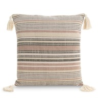 Obliečka na vankúš BOHO STYLE s pruhmi a strapcami 45X45 Obliečka na vankúš BOHO STYLE s pruhmi a strapcami 45X45