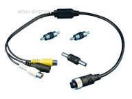 ADAPTÉR ADAPTÉR REDUCER 4PIN M12 4-PIN RCA ADAPTÉR ADAPTÉR REDUCER 4PIN M12 4-PIN RCA