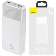 BASEUS POWER BANK 20000mAh POWERBANK 20W PD 3x USB USB-C TYP-C 3A QC 3.0 BASEUS POWER BANK 20000mAh POWERBANK 20W PD 3x USB USB-C TYP-C 3A QC 3.0