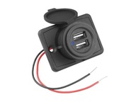 Univerzálna autonabíjačka na inštaláciu 2xUSB 4,8A Univerzálna autonabíjačka na inštaláciu 2xUSB 4,8A