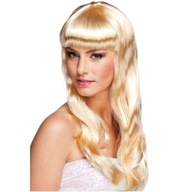 WIG ofina DLHÉ vlnité blond vlasy