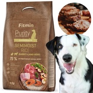 Fitmin Purity Semimoist Rabbit Jahňacie fitmin Purity ryžové polovlhké koláče 4kg