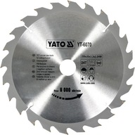 Nôž na REZANIE DREVA WIDIOWA 250x30mm 24T YATO