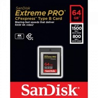 Pamäťová karta Sandisk CFexpress TYPE B Extreme Pro