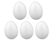 Polystyrénové vajcia 9 cm 5 KS vajcia vajcia 90 mm