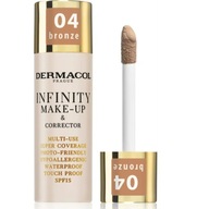 Dermacol Infinity Make-up Highly Covering Concealer Foundation Puppet 04 Bronze Dermacol Infinity Make-up Highly Covering Concealer Foundation Puppet 04 Bronze