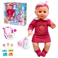Baby bábika Sound Doctor Set