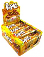 Papita tyčinky s karamelovou náplňou a dražé 24 x 33 g Papita tyčinky s karamelovou náplňou a dražé 24 x 33 g