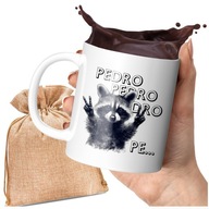 HRNČEK S PEDRO POTLAČOU PEDRO RACOON TIKTOK FUNNY PRINT 330 ML HRNČEK S PEDRO POTLAČOU PEDRO RACOON TIKTOK FUNNY PRINT 330 ML