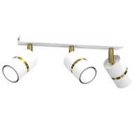 PÁSOVÝ LAMPA LUSTER 3-BODOVÝ ZLATÝ KOVOVÝ PL PÁSOVÝ LAMPA LUSTER 3-BODOVÝ ZLATÝ KOVOVÝ PL