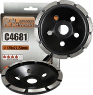 RICHMANN ČEPEĽ NA BRÚSENIE BETÓNU 125MM C4681 RICHMANN ČEPEĽ NA BRÚSENIE BETÓNU 125MM C4681