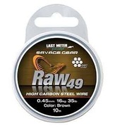 RAW49 LEAD LINE 0,45 mm 16 kg Savage Gear RAW49 LEAD LINE 0,45 mm 16 kg Savage Gear