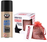 K2 PROTI KUNÁM REPELENTNÝ SPREJ PROTI KUNÁM + KUNAGONE K2 PROTI KUNÁM REPELENTNÝ SPREJ PROTI KUNÁM + KUNAGONE