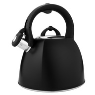 Rýchlovarná kanvica s píšťalkou 3,0L / HGK ANYA BLACK / plynová indukcia Rýchlovarná kanvica s píšťalkou 3,0L / HGK ANYA BLACK / plynová indukcia