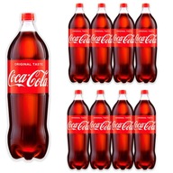 Coca-Cola Sýtený nápoj 2 l x 8 kusov Coca-Cola Sýtený nápoj 2 l x 8 kusov