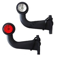 Biela a červená LED obrysová lampa Bager Loader Biela a červená LED obrysová lampa Bager Loader