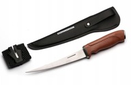 Filetovací nôž Cormoran + pochva + brúska