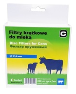 Can Agri, kotúčové filtre na mlieko, 200 ks, Ø 200 mm Can Agri, kotúčové filtre na mlieko, 200 ks, Ø 200 mm