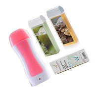 Ohrievač 2x rolovací vosk + pásiky OLIVOVÝ NATURAL Ohrievač 2x rolovací vosk + pásiky OLIVOVÝ NATURAL