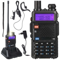 BAOFENG UV-5R WALKIE TALKIE RÁDIO TELEFÓN VHF UHF ROZSAH VKV