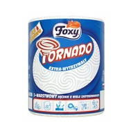Foxy Tornado Kuchynská papierová utierka, 3 vrstvy Foxy Tornado Kuchynská papierová utierka, 3 vrstvy