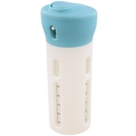Turistický dávkovač s modrými 160 ml fľašami Turistický dávkovač s modrými 160 ml fľašami