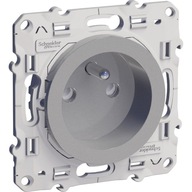 SCHNEIDER ODACE JEDNOZÁSUVKA Z/U ALU SVORKA ST SCHNEIDER ODACE JEDNOZÁSUVKA Z/U ALU SVORKA ST