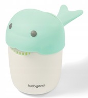 Pohár na umývanie hlavy Babyono, zelená veľryba