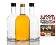 20x FĽAŠA TADEUSZ 500ml NA VODKU WHISKY + EBOOK