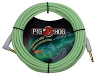 Jack kábel 6,3 mm - Pig Hog PCH20GLOR Svieti v tme