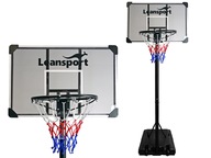 Basketbalový kôš na kolieskach čierny 260 cm