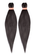 Syntetické vlasy Xpression 2 do chvosta Pre Stretched Brown #2 Syntetické vlasy Xpression 2 do chvosta Pre Stretched Brown #2