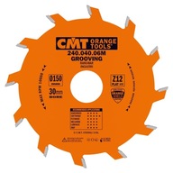 Drážkovacia píla 150mm x 30mm 12 zubov drevo plast CMT