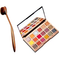 ŠTETCE a paletka očných tieňov - Syntetické štetiny - 18 farieb - Makeup ŠTETCE a paletka očných tieňov - Syntetické štetiny - 18 farieb - Makeup