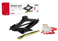 Auto zdvihák trapézový zdvihák 2T + kľúč Auto zdvihák trapézový zdvihák 2T + kľúč