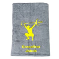 Darček pre crossfittera - uterák s výšivkou NAME Darček pre crossfittera - uterák s výšivkou NAME