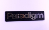 Náhradné logo Paradigm 60 x 14 mm.