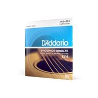 Struny na akustickú gitaru D'Addario EJ16 12-53 Struny na akustickú gitaru D'Addario EJ16 12-53