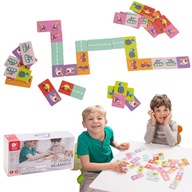 DREVENÉ PUZZLE DOMINO PRE DETI VZDELÁVACIA HRA DOPRAVA DARČEK DREVENÉ PUZZLE DOMINO PRE DETI VZDELÁVACIA HRA DOPRAVA DARČEK