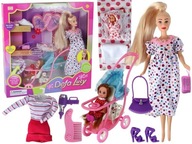 Tehotná bábika Lucy + XXL doplnky Tehotná bábika Lucy + XXL doplnky
