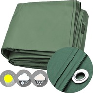 ZELENÁ plachta 6x12m SUPER PEVNÁ MAT MEGA HRUBÁ ZELENÁ plachta 6x12m SUPER PEVNÁ MAT MEGA HRUBÁ