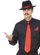 Súprava klobúka a kravaty GANGSTER Súprava klobúka a kravaty GANGSTER